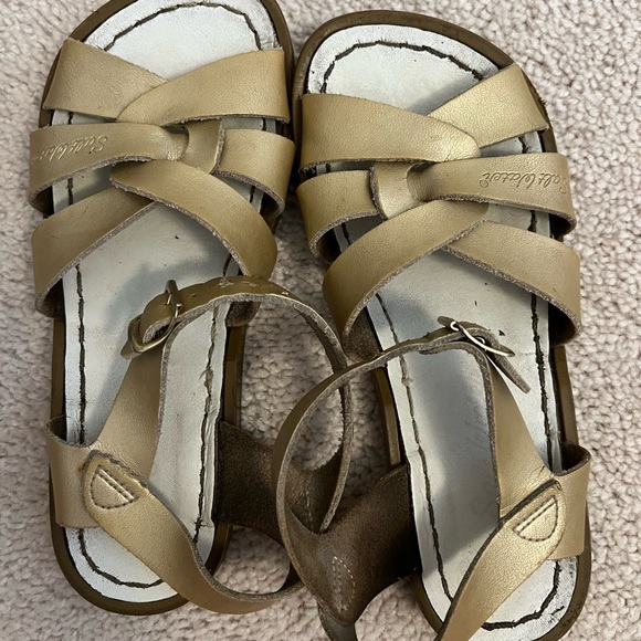 Salt Water sandals gold - Picture 3 of 4